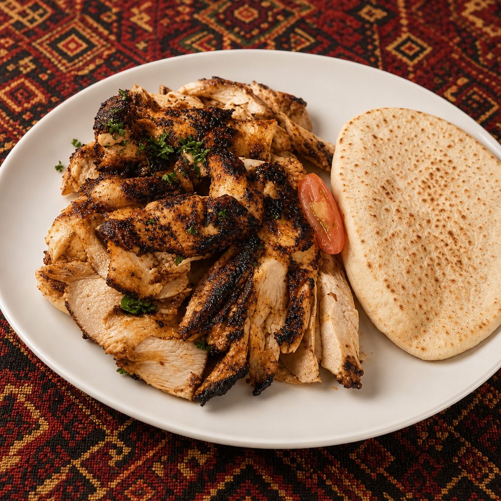 Half Pound Chicken.
