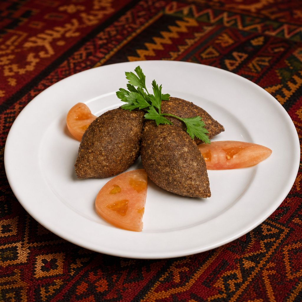 Fried Kibbeh.
